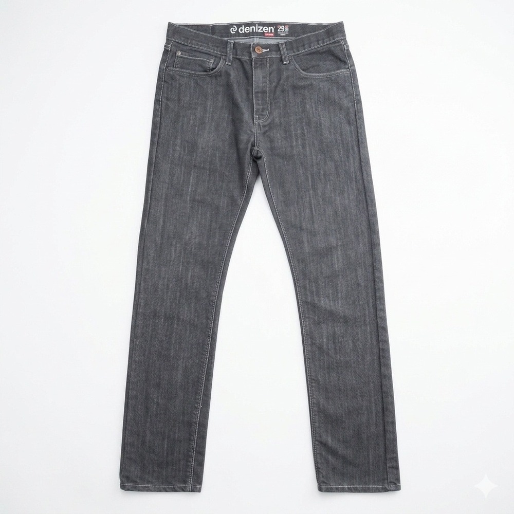 Denizen from Levis 288 Taper Fit Jeans Mens 32x32 Gray Denim‎ Slate Wash